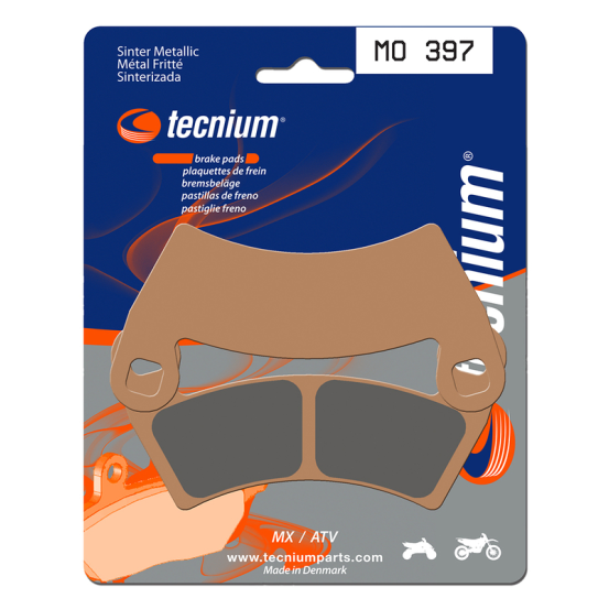 Plaquettes de frein avant TECNIUM MO 397