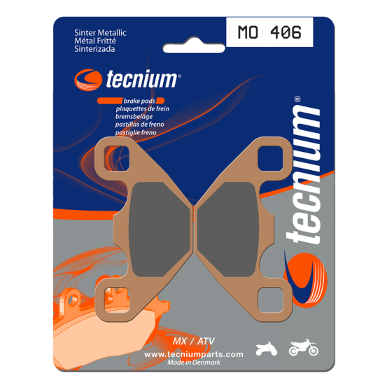 Plaquettes de frein arrière TECNIUM MO 406