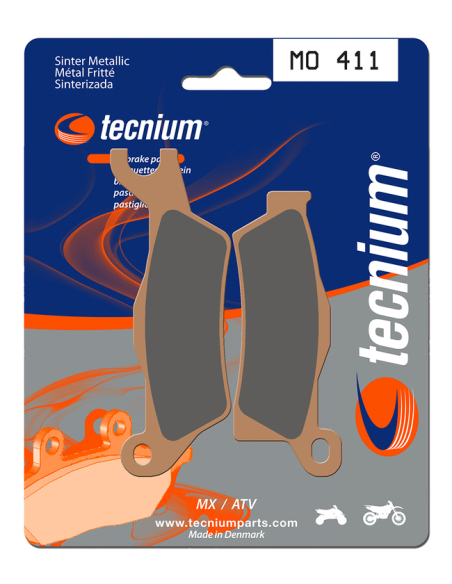 Plaquettes de frein avant TECNIUM MO 411