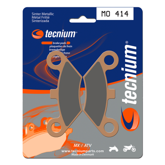 Plaquettes de frein avant TECNIUM MO 414