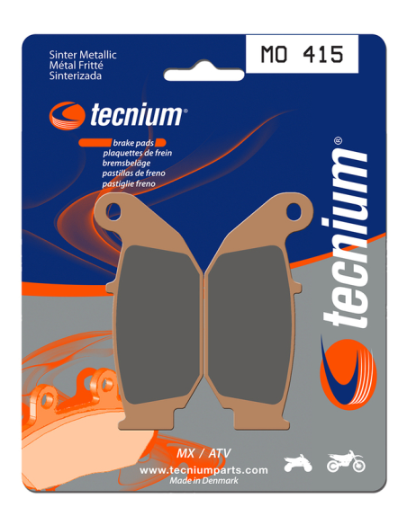 Plaquettes de frein arrière TECNIUM MO 415