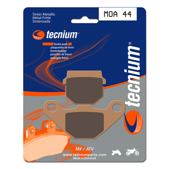 Plaquettes de frein avant/arrière TECNIUM MOA 44
