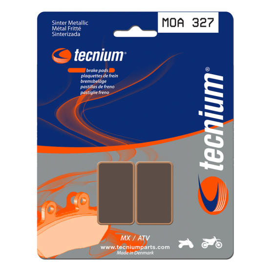 Plaquettes de frein arrière TECNIUM MOA 327