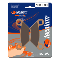 Plaquettes de frein avant/arrière TECNIUM MOA 399