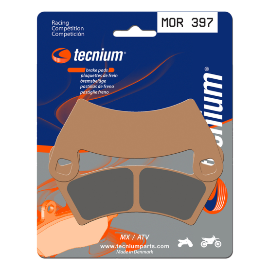Plaquettes de frein avant TECNIUM MOR 397
