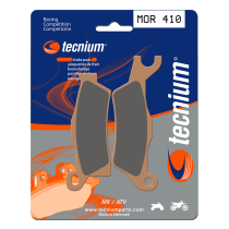 Plaquettes de frein avant/arrière TECNIUM MOR 410