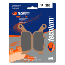 Plaquettes de frein arrière TECNIUM MR 381