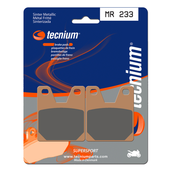 Plaquettes de frein arrière TECNIUM MR 233