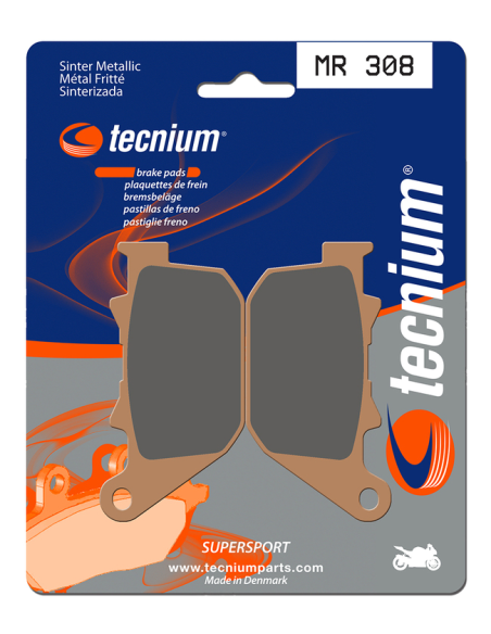 Plaquettes de frein arrière TECNIUM MR 308