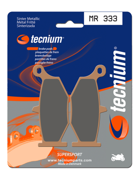 Plaquettes de frein arrière TECNIUM MR 333