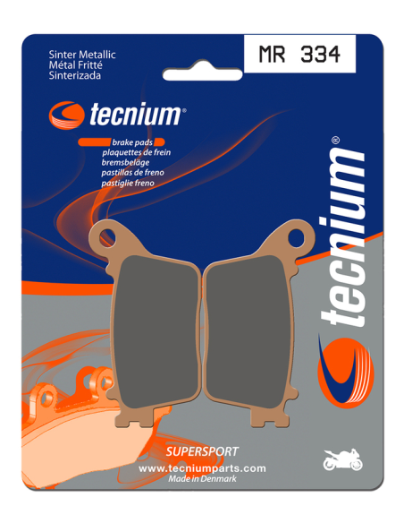 Plaquettes de frein arrière TECNIUM MR 334