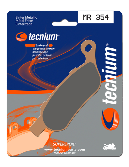 Plaquettes de frein arrière TECNIUM MR 354