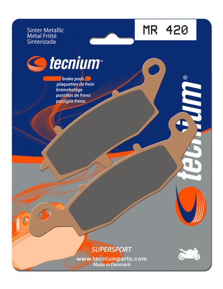 Plaquettes de frein arrière TECNIUM MR 420