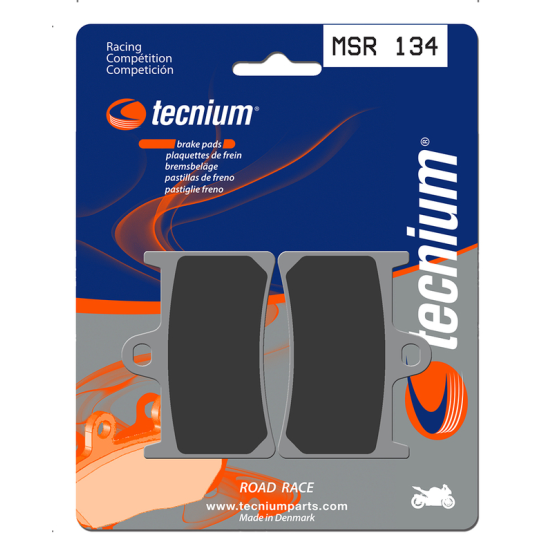 Plaquettes de frein avant TECNIUM MSR 134