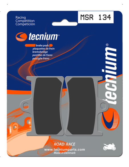 Plaquettes de frein avant TECNIUM MSR 134
