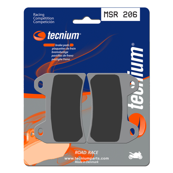 Plaquettes de frein avant TECNIUM MSR 206