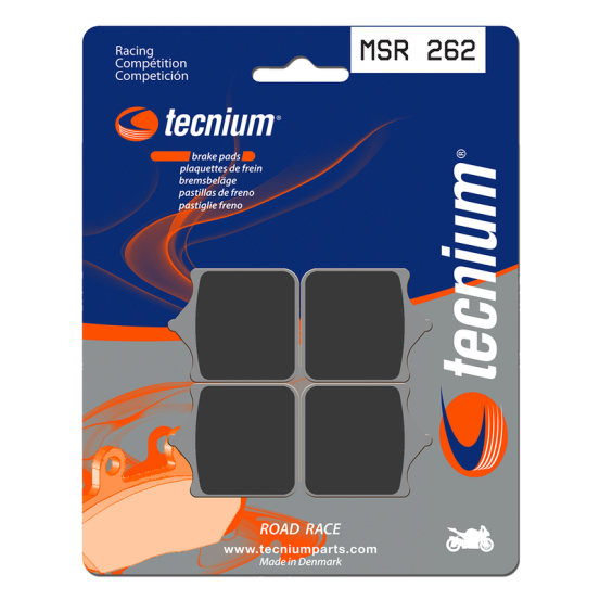 Plaquettes de frein avant TECNIUM MSR 262