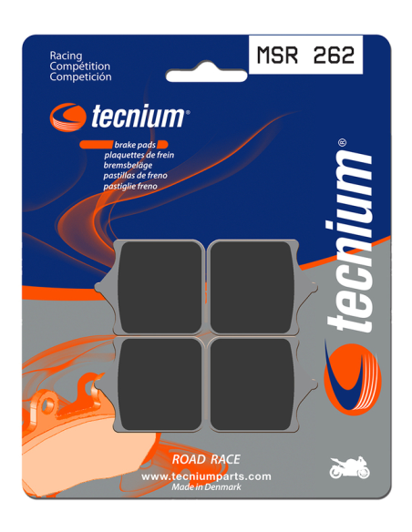 Plaquettes de frein avant TECNIUM MSR 262