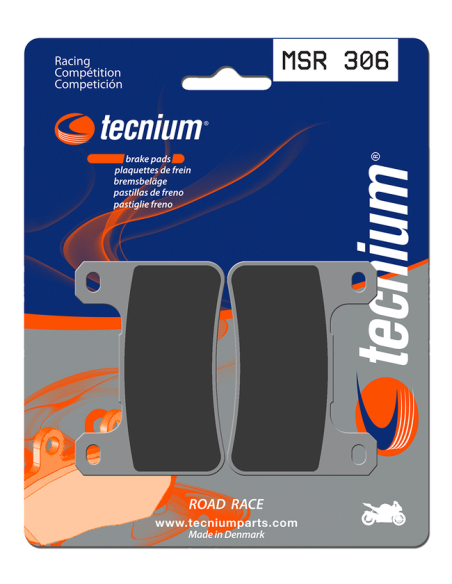 Plaquettes de frein avant TECNIUM MSR 306