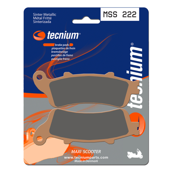 Plaquettes de frein avant TECNIUM MSS 222