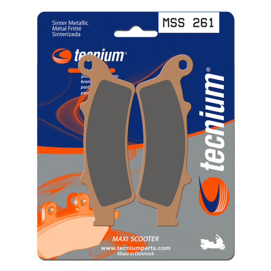 Plaquettes de frein avant TECNIUM MSS 261