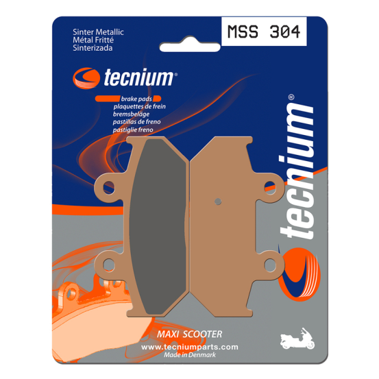 Plaquettes de frein arrière TECNIUM MSS 304