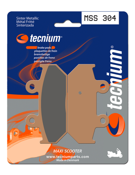 Plaquettes de frein arrière TECNIUM MSS 304