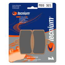 Plaquettes de frein avant/arrière TECNIUM MSS 321