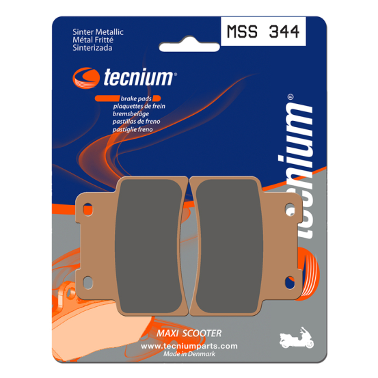 Plaquettes de frein avant TECNIUM MSS 344