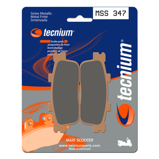 Plaquettes de frein arrière TECNIUM MSS 347