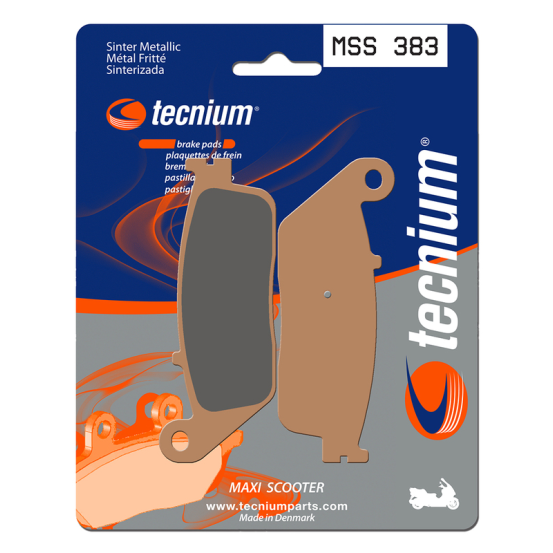 Plaquettes de frein arrière TECNIUM MSS 383