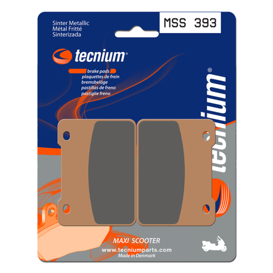 Plaquettes de frein avant TECNIUM MSS 393