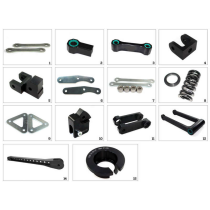 Kit de Rabaissement Biellettes TECNIUM Arrière HONDA/KAWASAKI