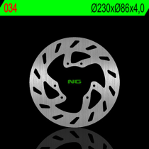 Disque de frein NG avant 240x86x4,0