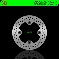 Disque de frein arrière NG 220x105x4,0