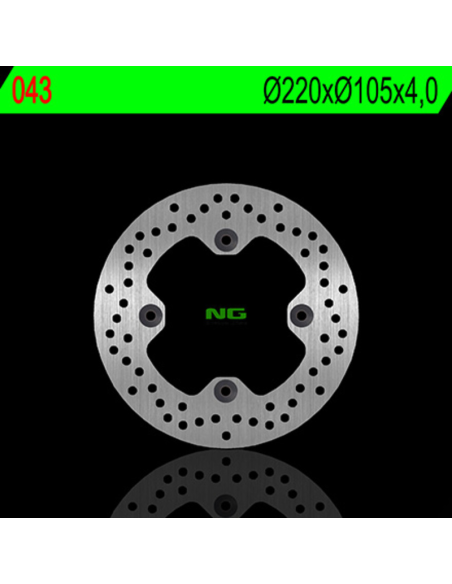 Disque de frein arrière NG 220x105x4,0