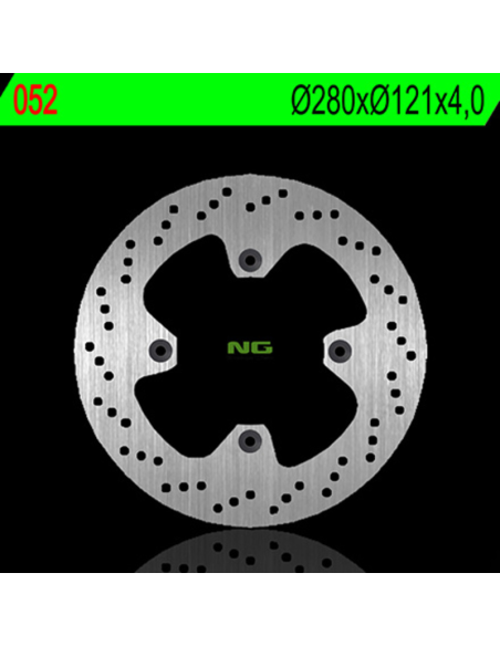 Disque de frein fixe avant gauche NG 280x121x4,0