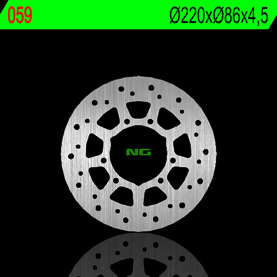 Disque de frein NG arrière 220x86x5,0