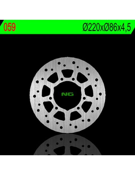 Disque de frein NG arrière 220x86x5,0