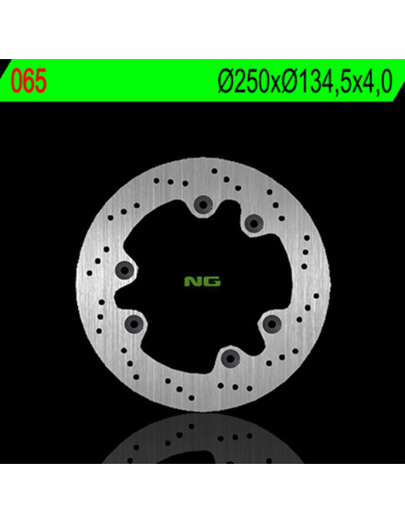 Disque de frein fixe arrière droit NG 250x134x4,0