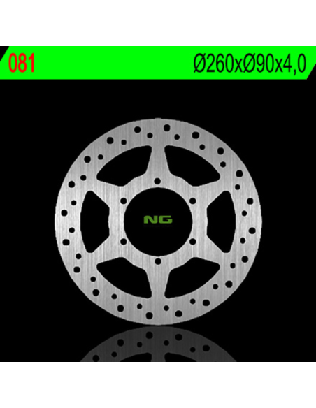 Disque de frein NG avant 260x90x4,0