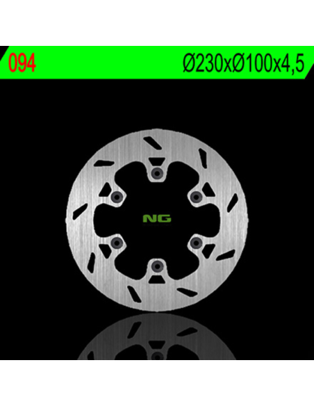 Disque de frein NG arrière 230x100x4,5