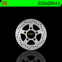 Disque de frein fixe arrière central NG 200x58x4,0