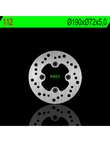 Disque de frein NG avant 190x72x5,0