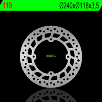 Disque de frein avant NG 240x118x3,5