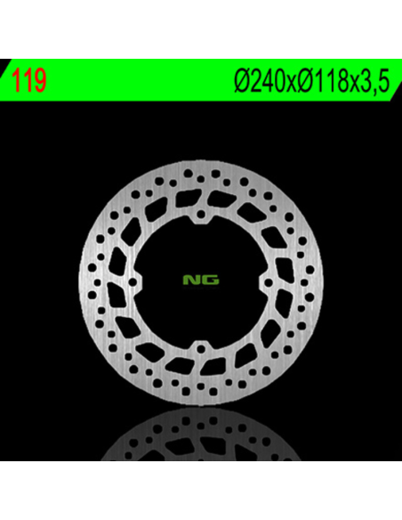 Disque de frein avant NG 240x118x3,5