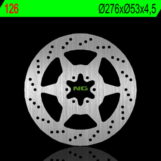 Disque de frein Arrière NG BRAKES HONDA
