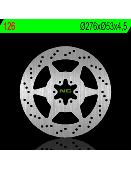 Disque de frein Arrière NG BRAKES HONDA