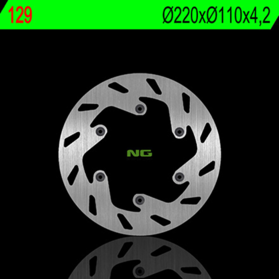 Disque de frein fixe arrière droit NG 220x110x4,2