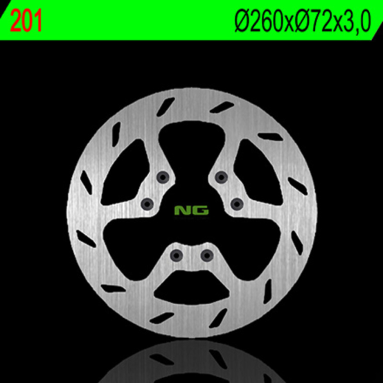 Disque de frein NG avant 260x72x3,0